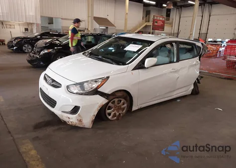 2014 Hyundai Accent Gs z USA, uszkodzony, nr VIN KMHCT5AEXEU167571